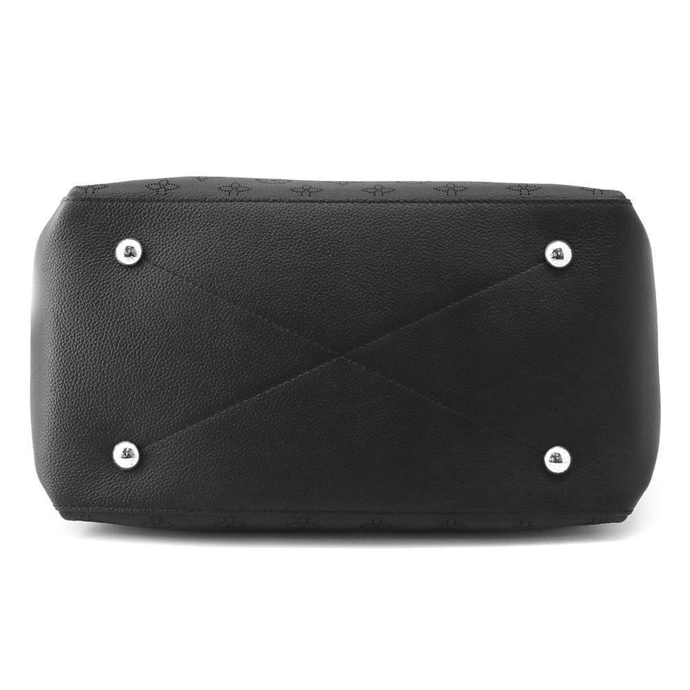 Louis Vuitton Monogram Mahina Beauvure Hobo Shoulder Bag Black - Picture 3 of 7